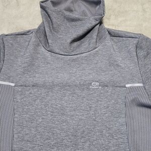 Kalenji Decathalon Mens Running Sweatshirt Sz L Reflective Warmplus Jogging Gym